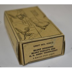 Garrot, ciseaux, & forceps
