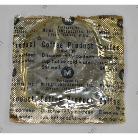 Soluble Coffee product from K ration