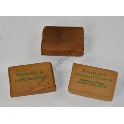 Sugar tablets from K ration
