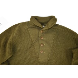 Pull en laine 5 boutons, taille 38