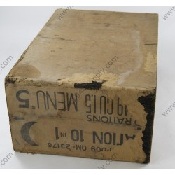 10-in-1 ration box sleeve, menu  5  - 7