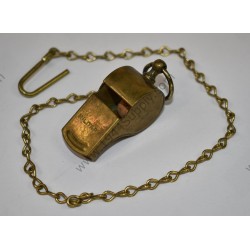 Brass whistle