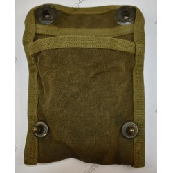 Lensatic compass in pouch