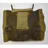 Lensatic compass in pouch