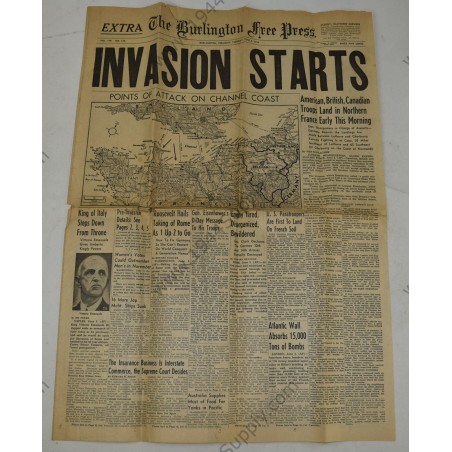 Newspaper of June 6, 1944