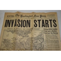 Newspaper of June 6, 1944
