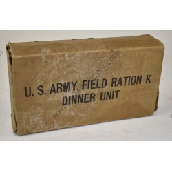 K ration, dinner unit (empty box)