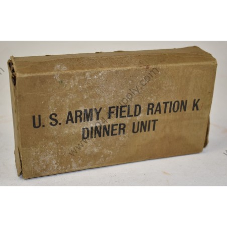 K ration, dinner unit (empty box)