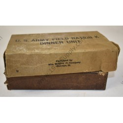 Ration K, unité dinner (boîte vide)