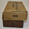 K ration, dinner unit (empty box)