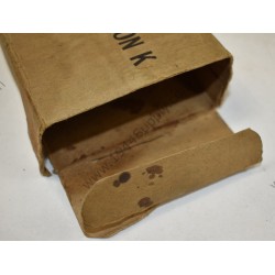 Ration K, unité dinner (boîte vide)