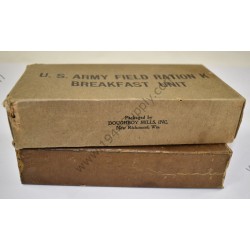 K ration, breakfast unit (empty box)