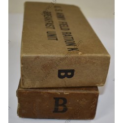 K ration, breakfast unit (empty box)