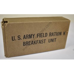 Ration K, unité breakfast (boîte vide)
