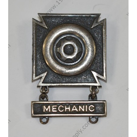 Driver and mechanic badge