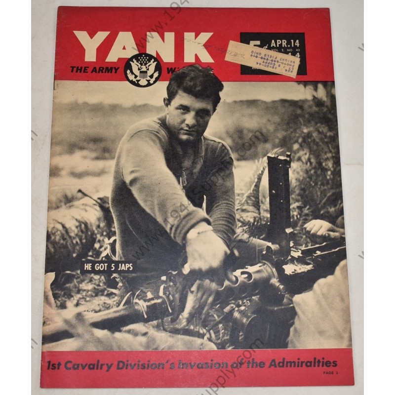 Magazine YANK du 14 avril 1944