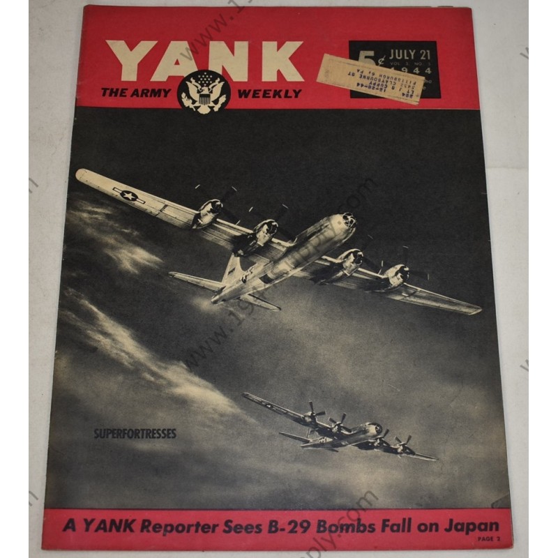 YANK magazine du 21 julliet 1944