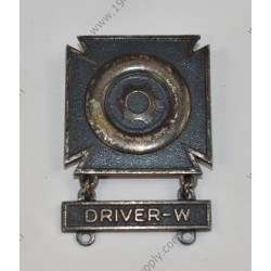Driver and mechanic badge