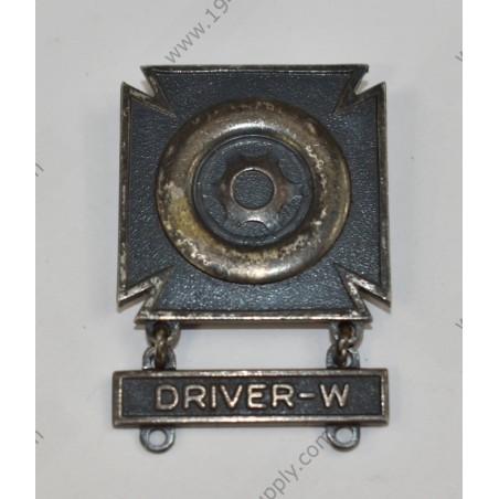 Driver and mechanic badge