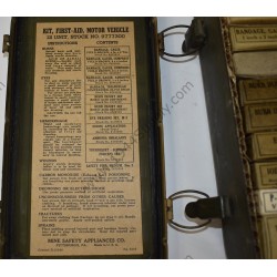 Boîte de premiers soins, Véhicule, 12 unités complète
