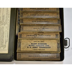Boîte de premiers soins, Véhicule, 13 unités complète, USMC
