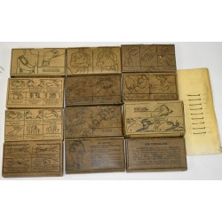Boîte de premiers soins, Véhicule, 13 unités complète, USMC