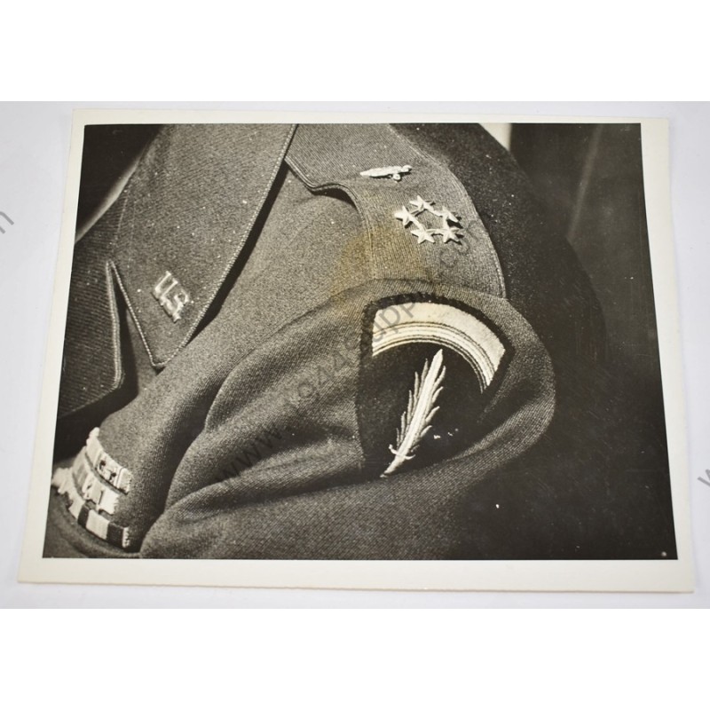 Photo of Ike's SHAEF patch