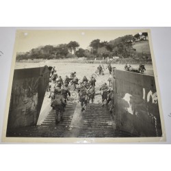 Photo of pre-invasion training along the English coast