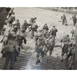Photo of pre-invasion training along the English coast