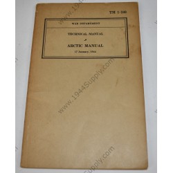 TM 1-240 Arctic manual.