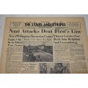 Stars and Stripes newspaper of December 18, 1944, The Bulge