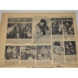 Stars and Stripes newspaper of December 18, 1944, The Bulge