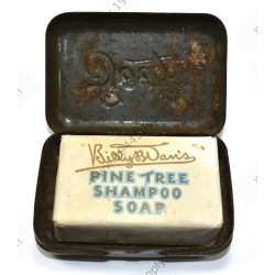 Soap box with bar of soap