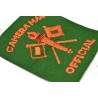 Patch Official Cameraman, fabrication britannique