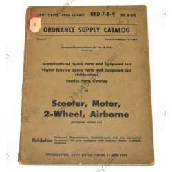 TM 9-876 Ordnance Supply Catalog, Scooter, Motion, 2-Wheel, Airborne