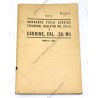 TB 23-7-1 Carbine, Cal. .30, M1