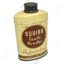 Dentifrice en Poudre Squibb