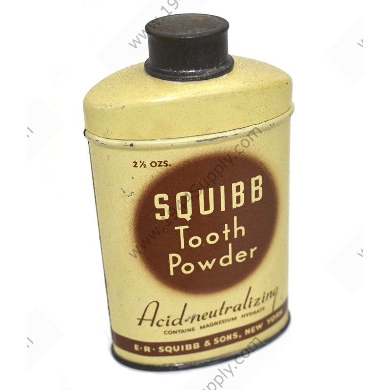 Squibb tooth powder