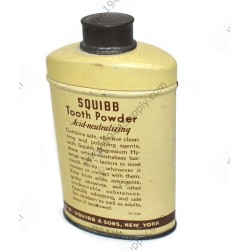 Squibb tooth powder