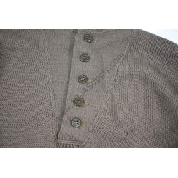 Pull en laine 5 boutons