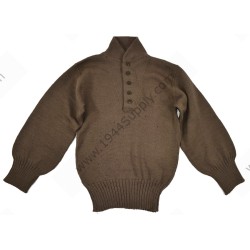 Pull en laine 5 boutons