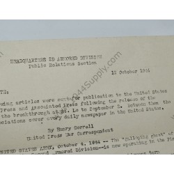2e Armored Division histoire de l'unité