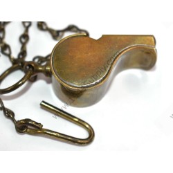 Brass whistle