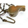 Brass whistle