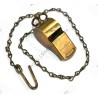 Brass whistle