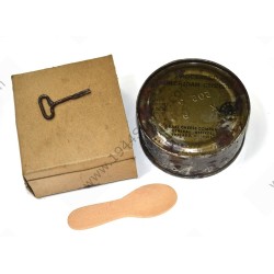 Canette de ration K avec clé, cartouche & cuillère