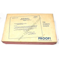 Pull matchbooks box (empty)
