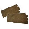 Wool knitted gloves