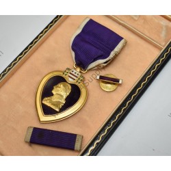 Coffret médaille Purple Heart 'numéroté'