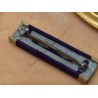 Purple Heart 'numbered' medal set in coffin case